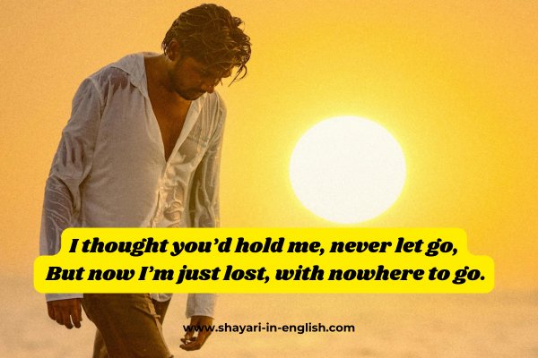 No 15 Heart broken shayari in english