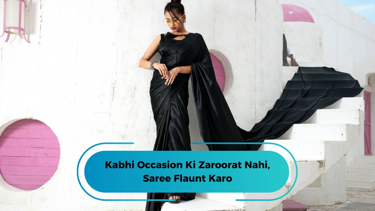 Black Saree Shayari in Hindi