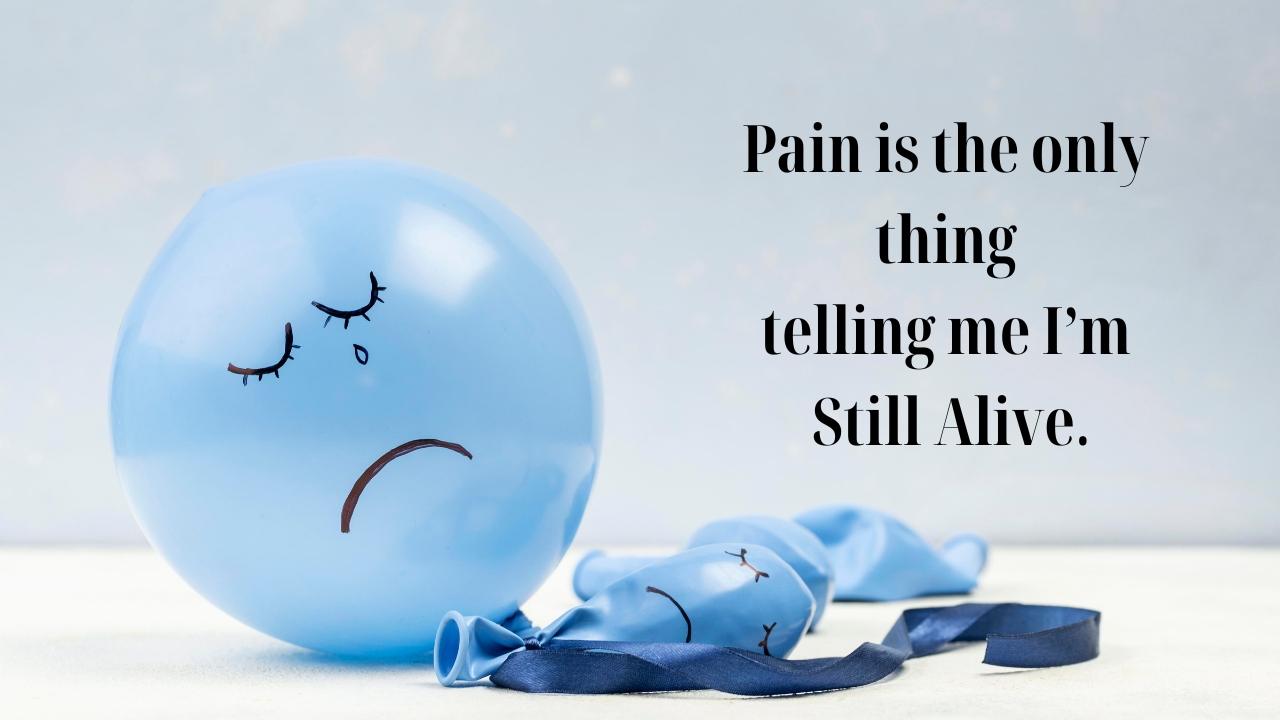pain sad quotes