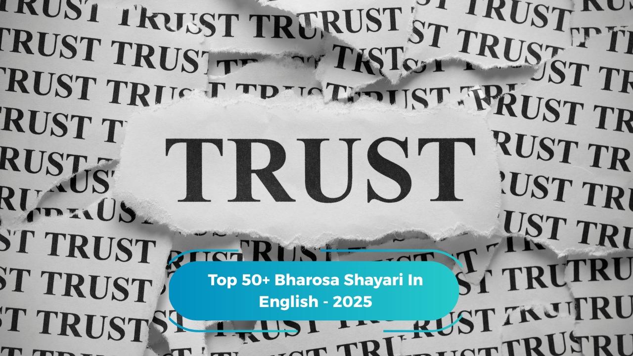 Bharosa Shayari In English