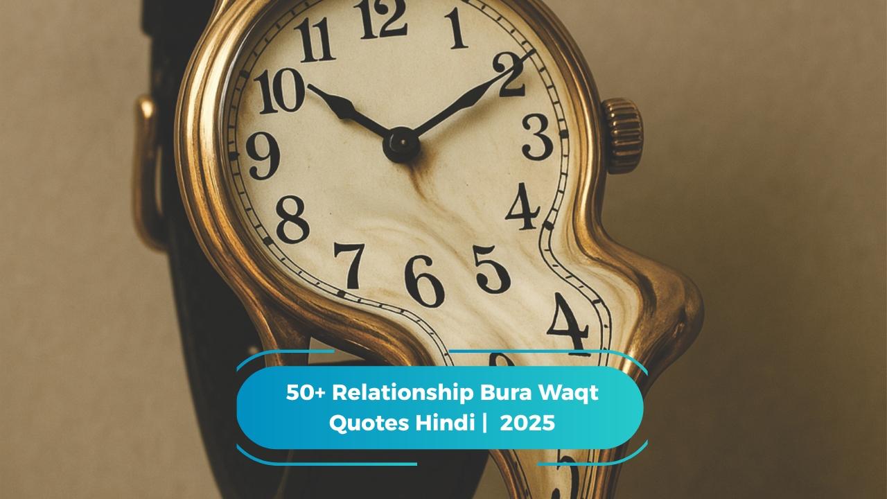Relationship Bura Waqt Quotes Hindi