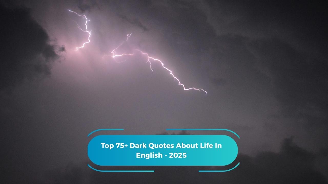 Dark Quotes About Life