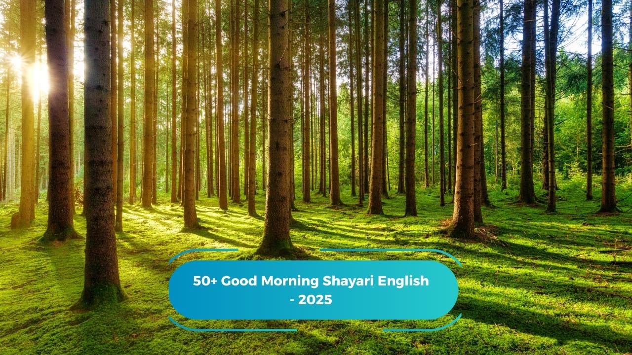 Good Morning Shayari English